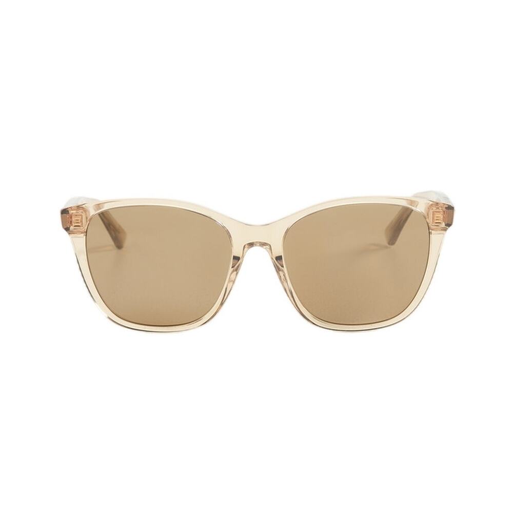 Bottega Veneta Classic Yellow Gold Square Frame Sunglasses